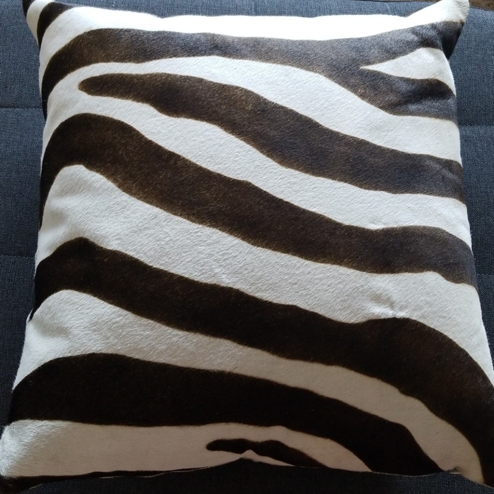 Pair of Zebra pillows